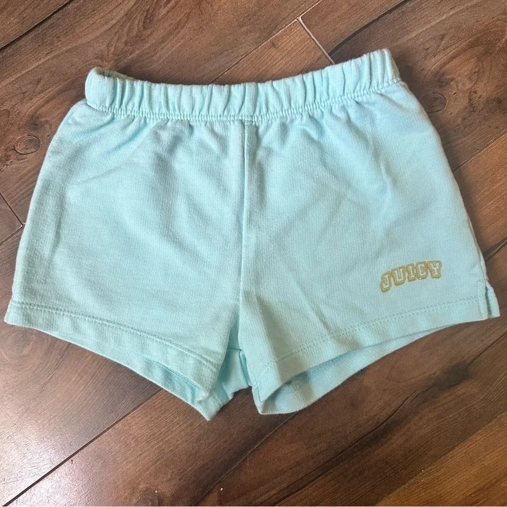 Juicy Couture | 2 Piece Tie-Dye Top and Logo Shorts Set | size 4